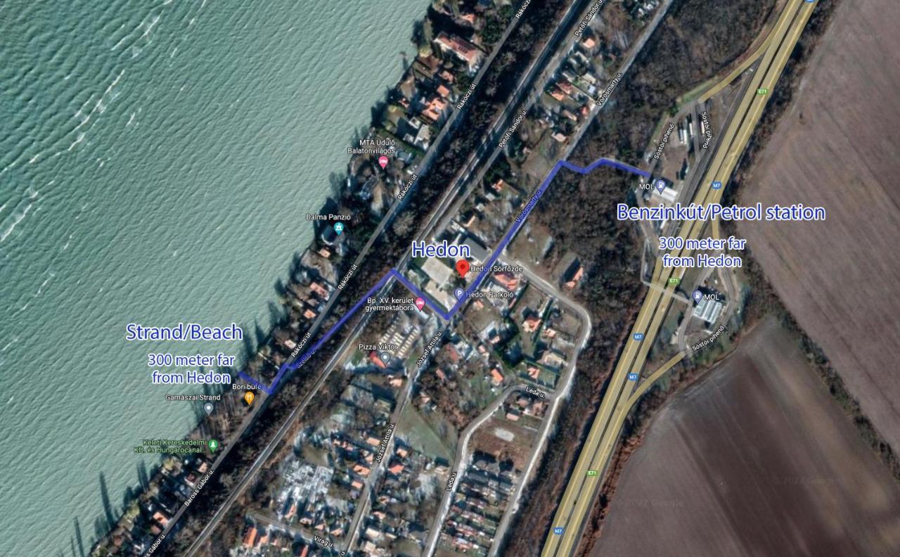 Hedon Brewing Niko Apartment - 200 Meter To The Beach Balatonvilagos Exterior photo